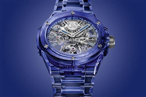 hublot sapphire blue price|big bang integrated tourbillon sapphire.